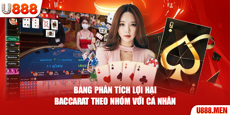 Nhóm Kéo Baccarat – Góc Nhìn Mới Giúp Tránh Rủi Ro Bảng phân tích lợi hại Baccarat theo nhóm với cá nhân